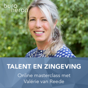 Talent en zingeving masterclass van Valerie van Reede
